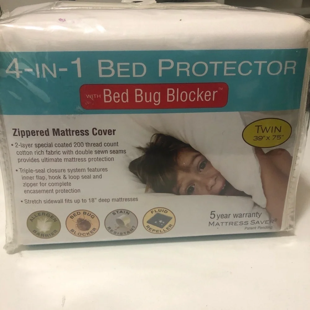 Zipper mattress cover new stain resistant